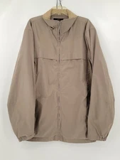 Weatherproof Garment Company Mens 2XLT Solid Gray Full Zip Jacket With Mesh