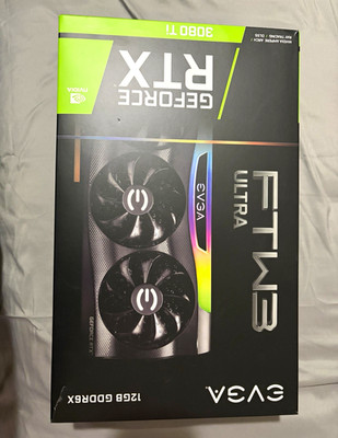 EVGA NVIDIA GeForce RTX 3080 Ti FTW3 Ultra 12GB GDDR6X RGB PCIe