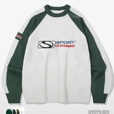Sports Chamber SC Flash Raglan Sweater Green - Size XL
