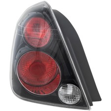Halogen Tail Light For 2005-2006 Nissan Altima Se-r Left Black Interior W Bulbs