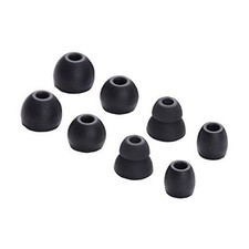 Replacement Eartips Silicone Earbuds Buds Set for Powerbeats Pro Beats Black