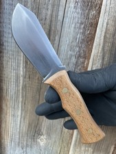 Handgemachtes Messer aus 80CrV2 Stahl – Outdoor Messer – Unikat