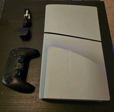 Sony PlayStation 5 PS5 Slim Blu-Ray Disc Edition 1TB Video Game Console - White