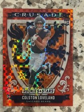 2025 Panini Rookies & Stars - Crusade Colston Loveland #15 Red Plaid (RC)