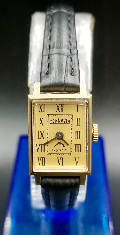 Vintage CORNAVIN 16 Jewels 22k Electroplated Hand-Winding lady watch. - Image 2 of 4