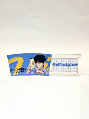 Official Compose Coffee Korea Exclusive Cup Sleeve - BTS V, Kim Taehyung