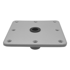 Swivel Seat Base with Plate Aluminum Hardware Heavy Duty for Yachts, Anglers
