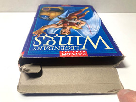 NES Nintendo LEGENDARY WINGS Capcom Game Pak 1988 Cartridge & Box
