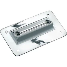 Laydown License Plate Frame - Chrome For Harley Models '86-10 OPEN-BOX 113