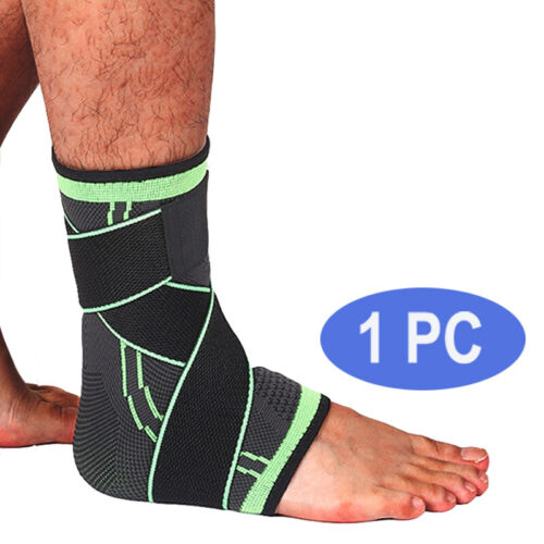 Caviglia tutore regolabile manica a compressione supporto tallone tutore tendinite Achille - Foto 18 di 19