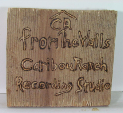 Caribou Ranch Recording Studio - Wood from the walls with COA | eBay