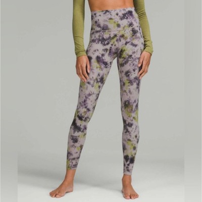 NWT Lululemon Align High Rise Legging 25'' Size 2 Radial Tie Dye