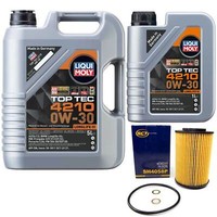 MotoröL Set Top Tec 4210 0W-30 Liqui Moly 6 Liter + ÖLfilter FüR Hyundai I30 KIA