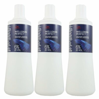 Wella Welloxon Perfect 6 % 3 x 1000 ml Entwickler Set