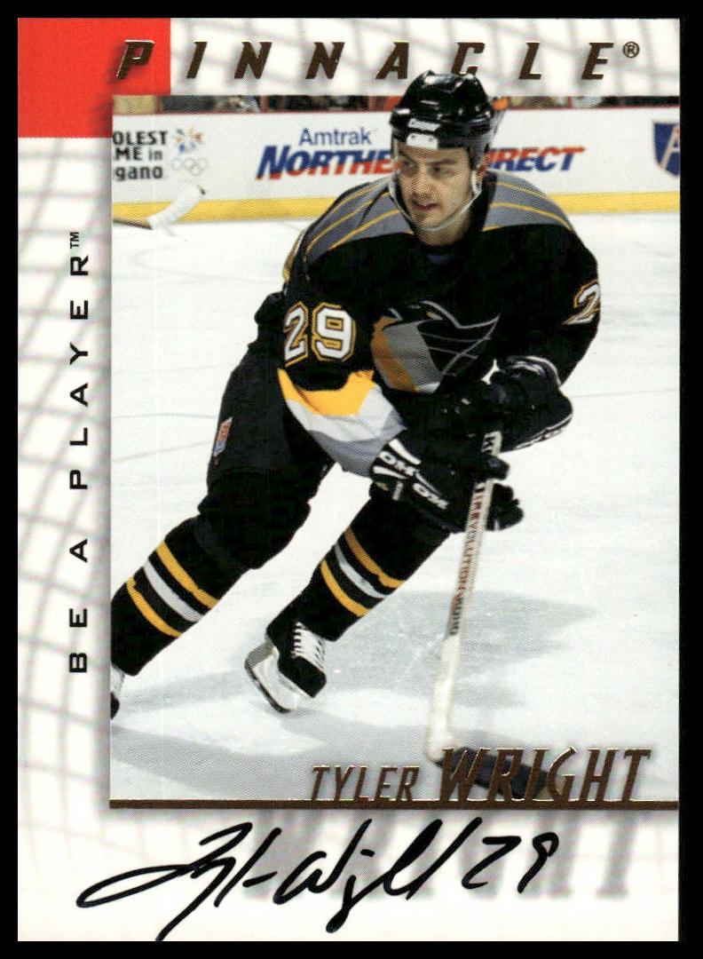 1997-98 Pinnacle Be a Player #64 Tyler Wright Autographs