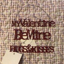 Lot of Valentine Craft Decorations Supplies - Bears,Hearts,Stickers,Signx