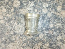 WMF Zinnbecher Becher Zinn Zinnsammlung Jahresstamper 1984 Sammler Vintage