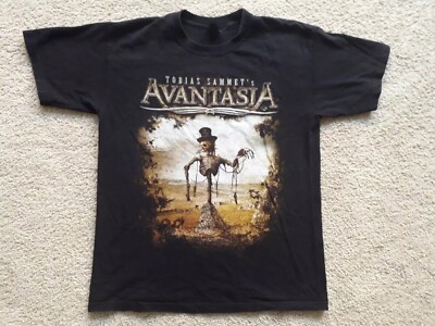 TOBIAS SAMMET'S AVANTASIA Size S 234XL T Shirt Cotton Unisex