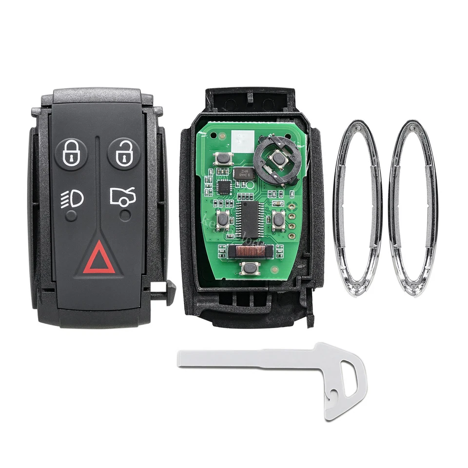 Llavero inteligente sin llave 5B para Jaguar XF XFR XK XKR 2007 2008 2009 2010 Foto 2 de 4