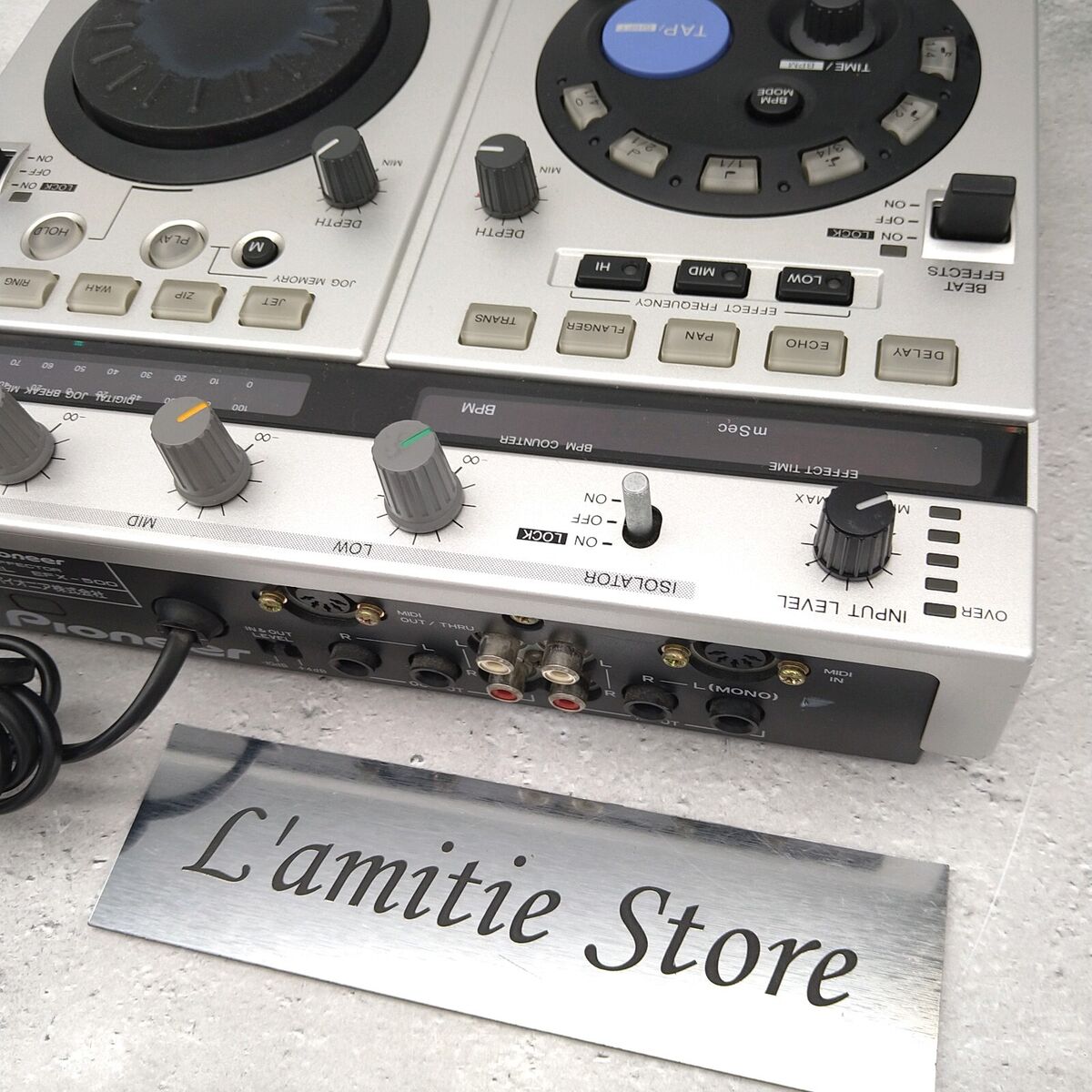 Pioneer DJ EFX-500-S Silver Effects Controller Effector Pioneer DJ EFX-500-S Silver Effects Controller Effector
