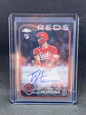 2024 Topps Chrome Refractor TJ Hopkins RC Auto #RA-TH ST1
