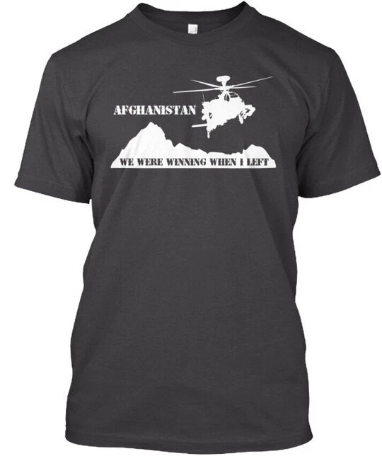 Afghanistan Veteran - We Were Winning When I Left Premium T-Shirt