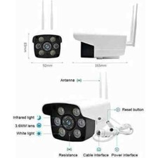 Image of Smart WiFi IP Camera with Floodlight 2 Way Audio HD Day Night Vision