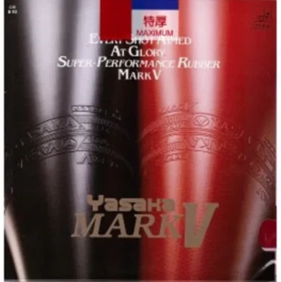 Yasaka Mark V table tennis rubber size Max - Made in Japan