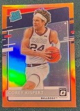 Corey Kispert 2021 Donruss Optic Orange Prizm SP & Rookies Gala & Chronicles