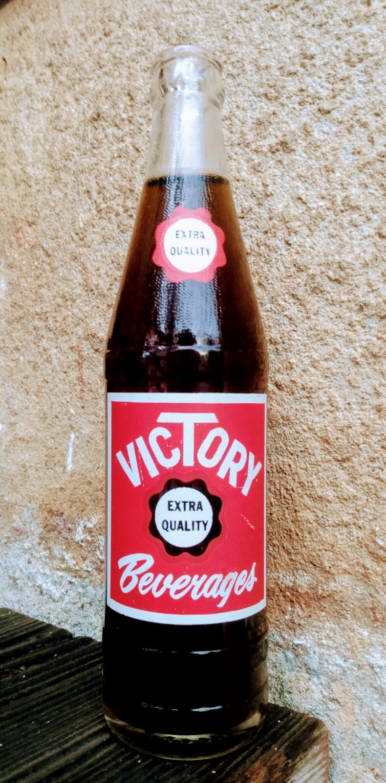 Victory Beverages ACL Painted Label Soda Bottle Stockton Calif eBay