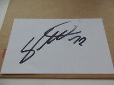 ROUVEN  SATTELMAIER   - ACTIVE / RETIRED PLAYERS - ALL LEAGUES -AUTOGRAPHED CARD
