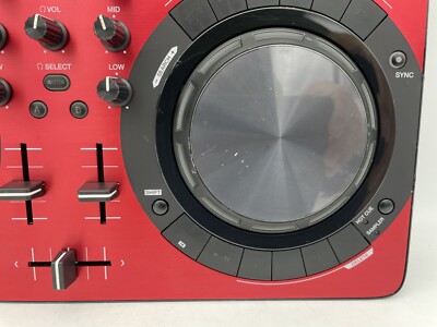 Pioneer DDJ-WeGO3-R DJ Controller Limited Edition Red Tested Pioneer DDJ-WeGO3-R DJ Controller Limited Edition Red Tested