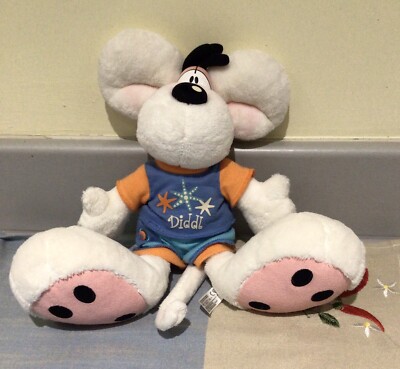 Plush Animal Stuffed Soft Goletz Thomas Mouse Diddl マウス　ぬいぐるみ Tiger 当時物　Diddl Toy Scarf With ぬいぐるみ