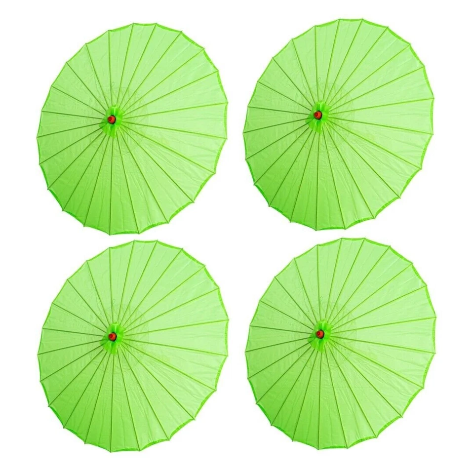 THY COLLECTIBLES Set of Four (4) 33" Japanese Chinese Umbrella Parasols Foto 4 de 4