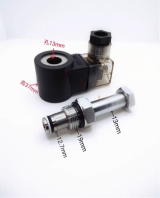 DHF08-220 hydraulic solenoid valve 2 positions 2 normally closed SV08-2NCP 1PC