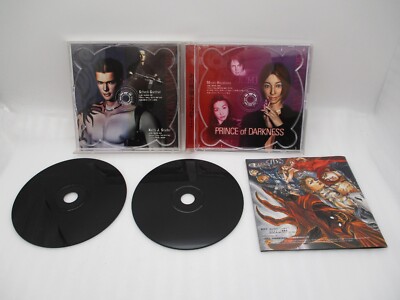 PS1 COUNTDOWN VAMPIRES w/ Guidebook Survival Guide Japan import
