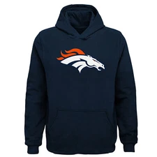 Outerstuff NFL Denver Broncos Youth Primary Logo Team Color Fleece Hoodie