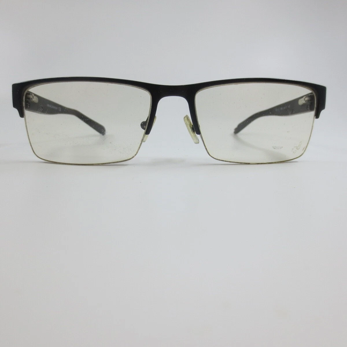 Armani Exchange Eyeglasses Frame AX1018 6063 Unisex Black Half Rim 54 17 140