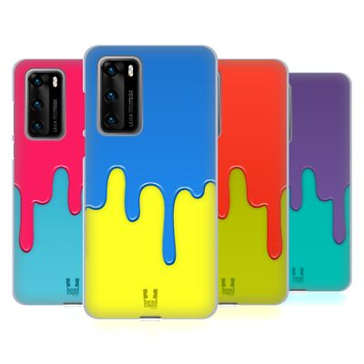 HEAD CASE DESIGNS COLOUR BLOCK MELTDOWN SOFT GEL CASE FOR HUAWEI PHONES 4