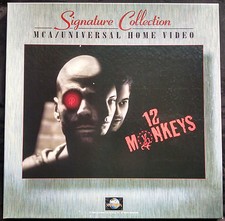 Brad Pitt Terry Gilliam 12 Monkeys 3 Laser Disc MCA Box Signature Collection