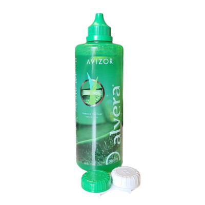 AVIZOR Alvera Kontaktlinsenflüssigkeit 350 ml für weiche Kontaktlinsen - OV