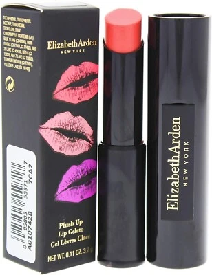 Elizabeth Arden Plush Up Lip Gelato Lipstick in 14 Just Peachy - 3.2g DAMAGED