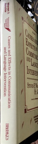 Causes and Effects in Communication & Language Warren & Reiche HC 1st 1st NEW - Picture 4 of 12