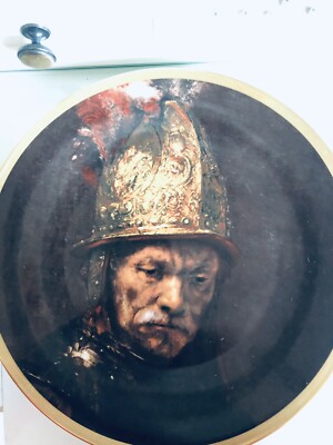 Seltmann Weiden26,5/ Wandteller Bildmotiven ''Der Mann mit Goldhelm Rembrandt''