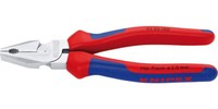 Knipex Kraft-Kombizange Verchromt 225Mm Mit Kunststoff Griff