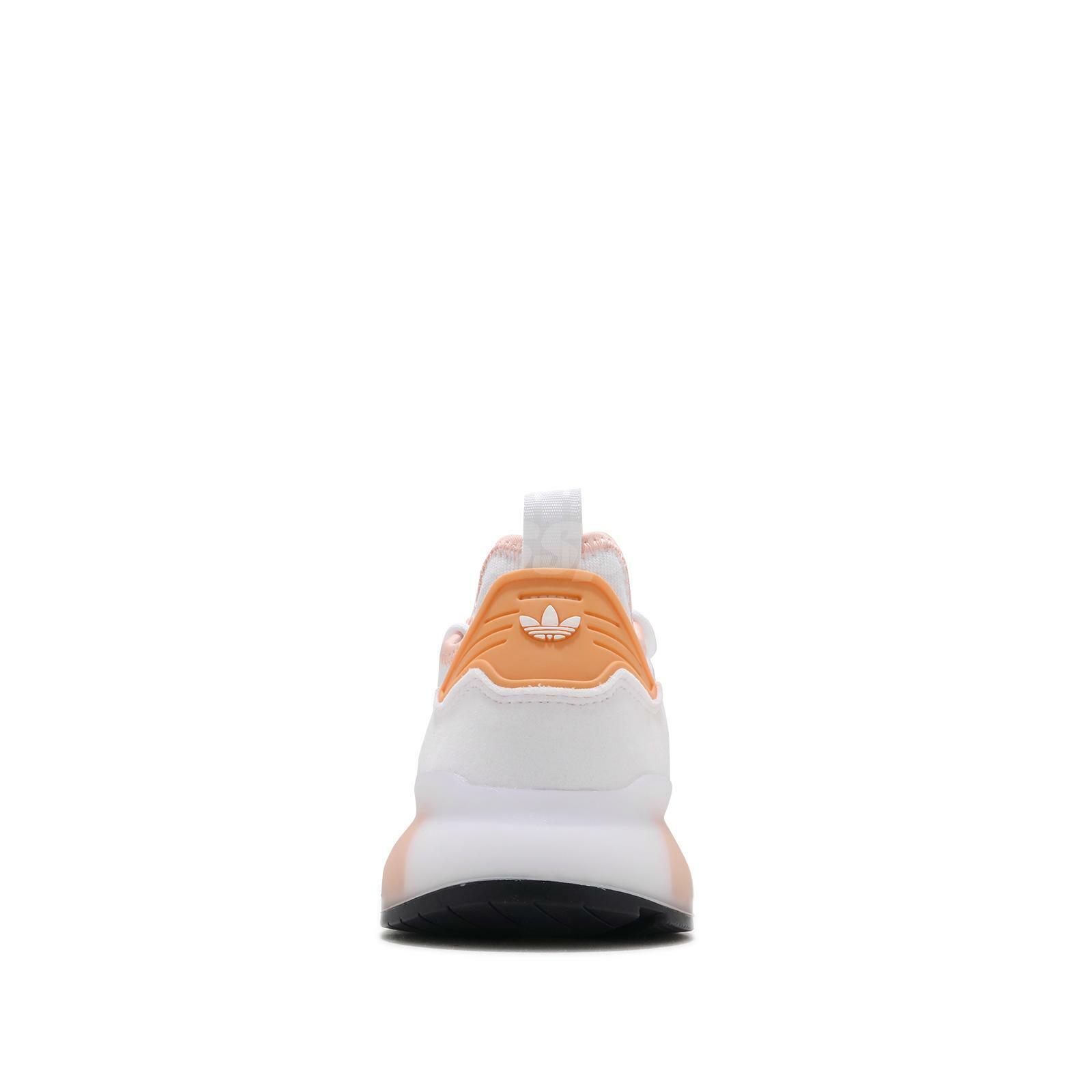 adidas Originals ZX 2K BOOST W White Blue Pink Orange Women Casual Shoes  H06578