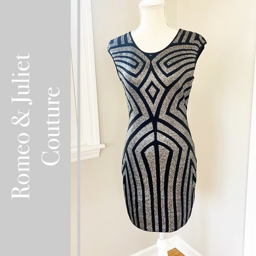 Silver Sequin Bodycon Dress 