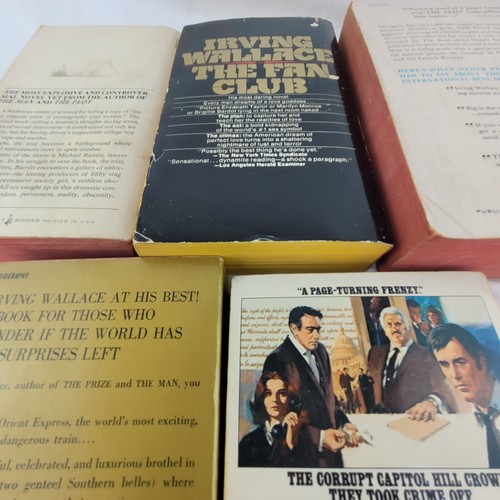 Vintage Irving Wallace Menge 5 The R Dokument THE PLOT Fan Club Taschenbuch - Bild 13 von 16