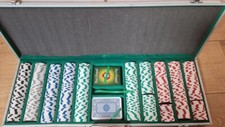Heavy Duty 500 Piece Poker Set in Metal Carry Case