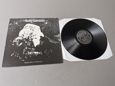CARCASS original black Vinyl LP Symphonies Of Sickness (1989